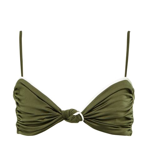 Johanna Ortiz Knotted Bikini Top Johanna Ortiz