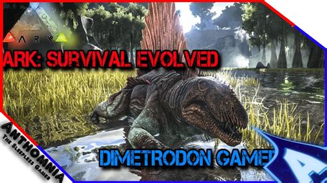 Ark Survival Evolved Dimetrodon Gameplay How To Tame A Dimetrodon