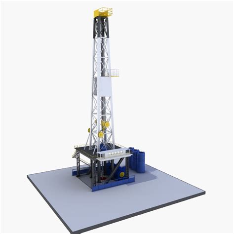 Land Rig 3d Model