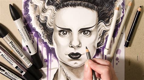 Bride Of Frankenstein Drawing At Getdrawings Free Download