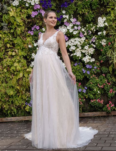 Umstandsbrautkleid Haylie Bella Sposa Braut Festmode Feusisberg