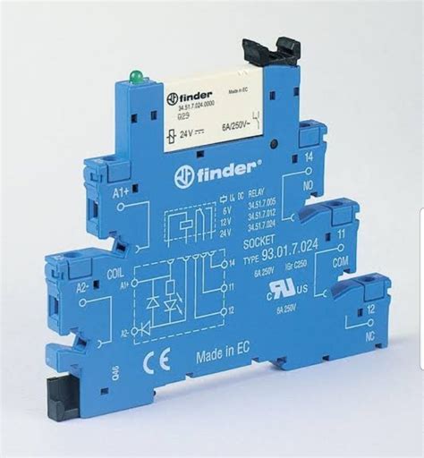 A Pole Finder Slim Relay For Switching Voltage Vdc At Rs