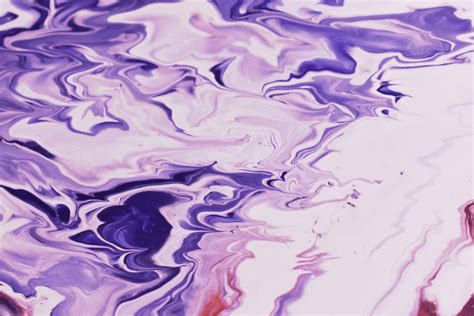 Purple Abstract Painting · Free Stock Photo