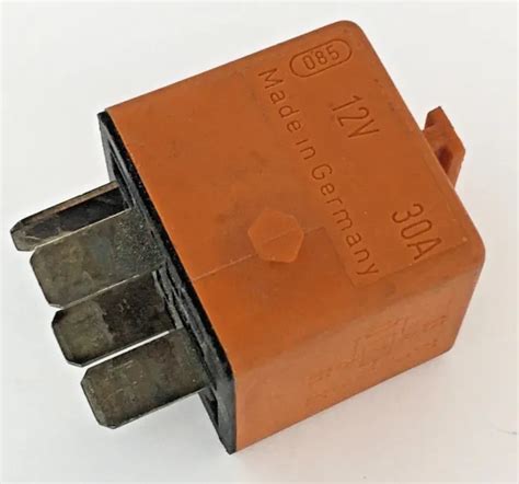 Bmw 1987 1995 E30e36 325i Fuel Pump Relay Oem Orange Genuine Bosch 0332019456 £695 Picclick Uk