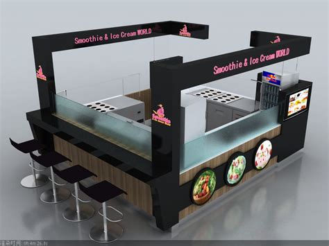 How To Make A Mall Used Smoothies Kiosk Design