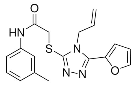 Allyl Furyl H Triazol Yl Thio N Methylphenyl