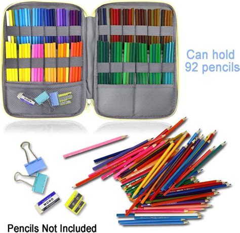 Trousse Crayon De Couleur Avec Trous Etui Crayon De Grande