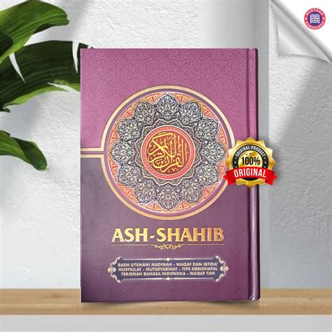 Jual Al Quran Ash Shahib A5 Rasm Utsmani Madinah Terjemah Waqaf Ibtida