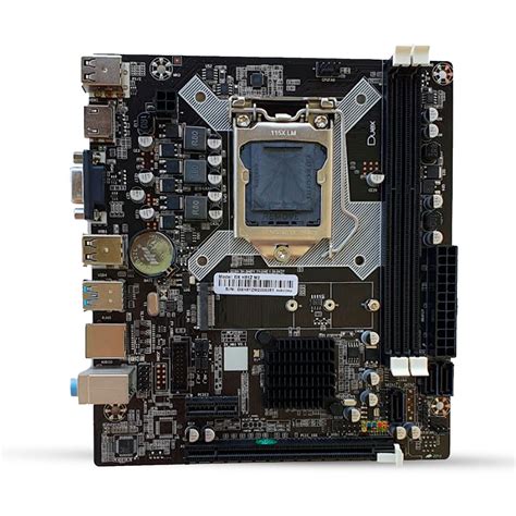 Placa Mãe DUEX p Intel LGA 1150 mATX M 2 DDR3 VGA HDMI H81ZG M2