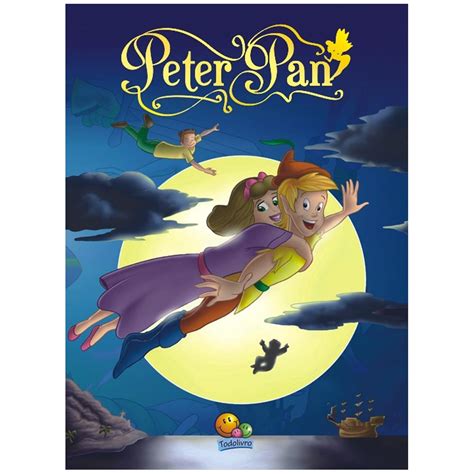 Livro infantil clássicos Peter Pan Todolivro Papelaria Barão