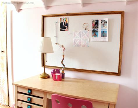 DIY Framed Pinboard - Pretty Handy Girl