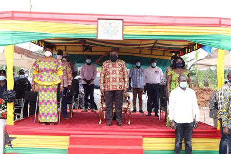 Akufo Addo Cuts Sod For Construction Of Solid Waste Treatment Plant In