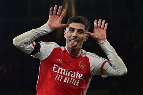 Kai Havertz Celebration Why Does Arsenal And Germany Star Cup His Ears