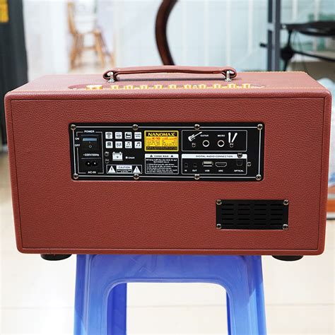 Loa Karaoke Xách Tay Nanomax K 10 Bass Đôi 10cm Công Suất 260w 50