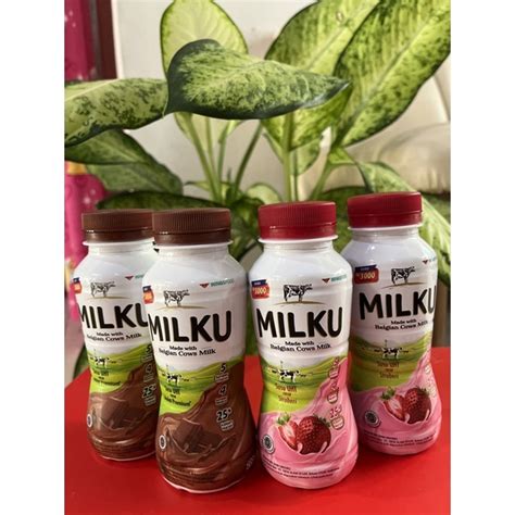 Jual Milku Susu Uht Susu Uht Kemasan Botol Shopee Indonesia