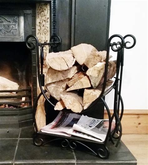 Antique Fireplace Log Holder Home Design Ideas