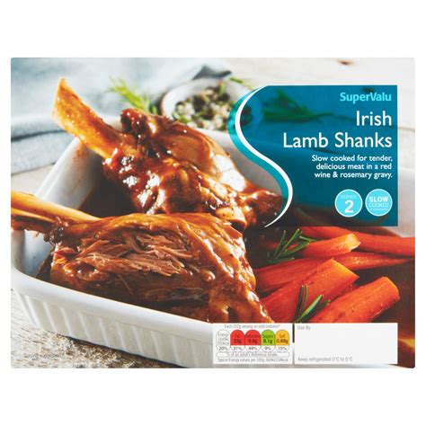 Supervalu Fresh Irish Slow Cooked Lamb Shank With Gravy G