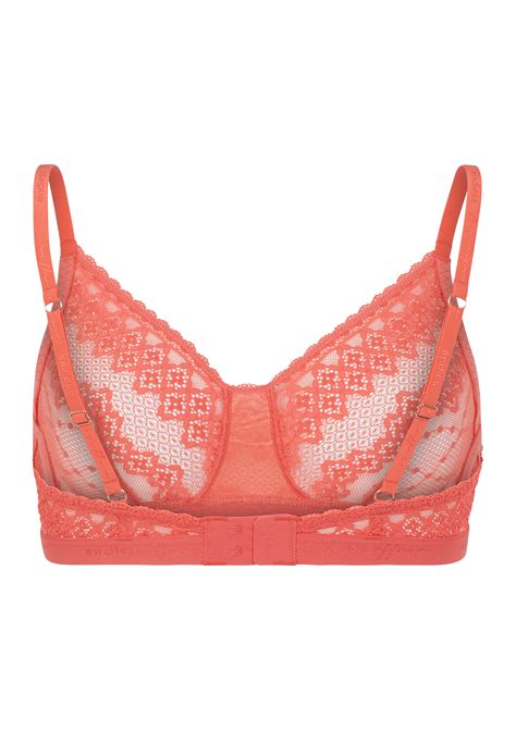 Ophelia Stretch Coral Lace Bralette Endless Love Affair