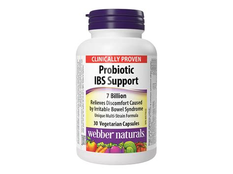 Webber Naturals Probiotic Ibs Support Capsules 30s