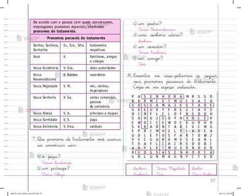 Caderno Do Futuro De L Ngua Portuguesa Para O Professor Ano Do