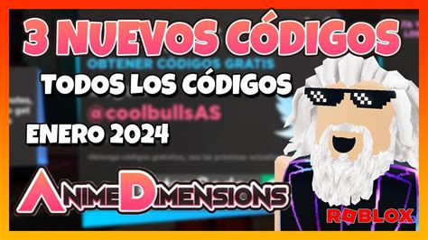 3 NUEVOS CÓDIGOS TODOS los CÓDIGOS activos de ANIME DIMENSIONSRoblox