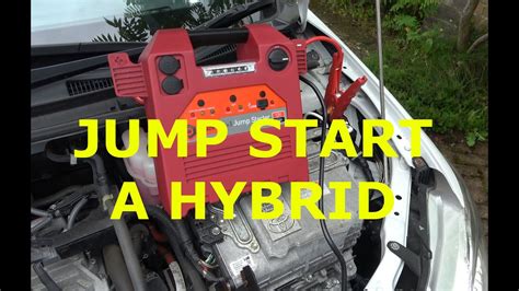 Jump Start Toyota Camry Hybrid