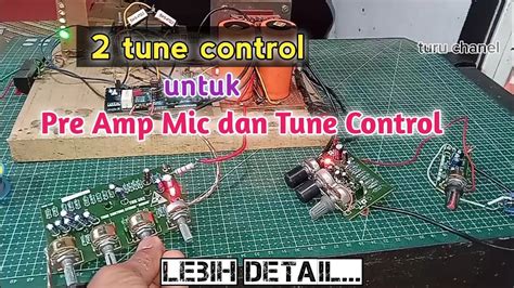 Cara Pasang DUA TUNE CONTROL Untuk PRE MIC Dan MUSIK YouTube