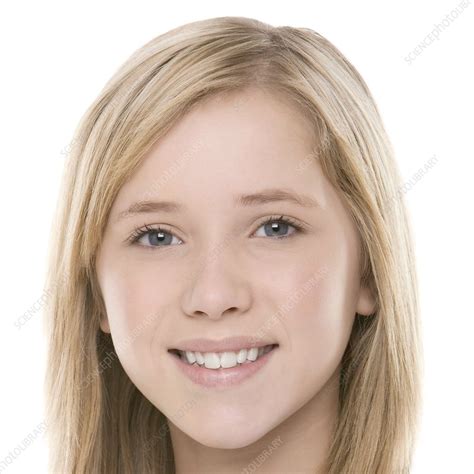 Teenage Girl Stock Image F002 8542 Science Photo Library