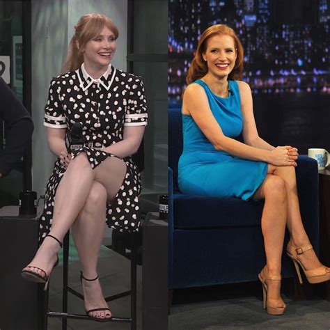 Bryce Dallas Howard Vs Jessica Chastain Dallas Howard Bryce Dallas