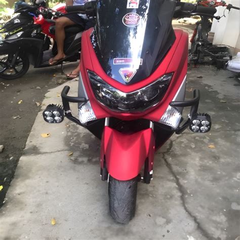 YAMAHA NMAX 155 V1 V2 V3 HALF CRASH GUARD PHASE 1 Shopee