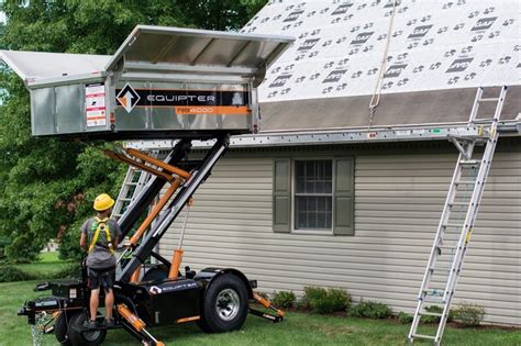 Using The Equipter 4000 As A Shingle Lift Equipter