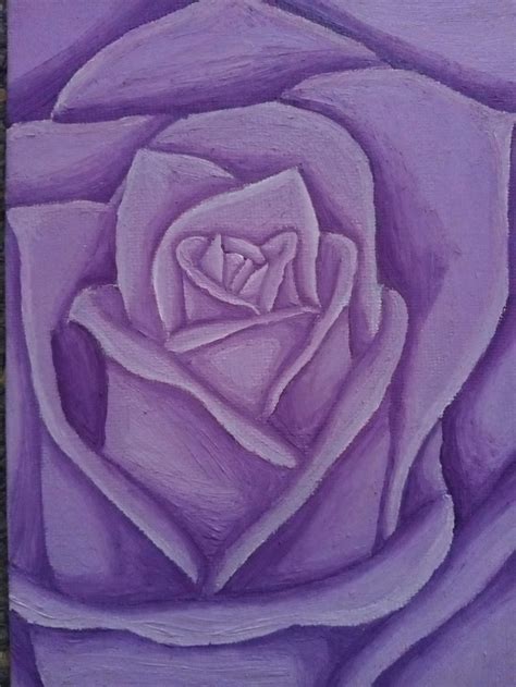 Light Purple Rose drawing by Rebecca Kaylin Jones | Doodle Addicts