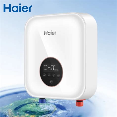 Waterproof Grade IP25 Instant Heat Hot Water Tank Under Sink Kitchen Boiling Tankless Electric