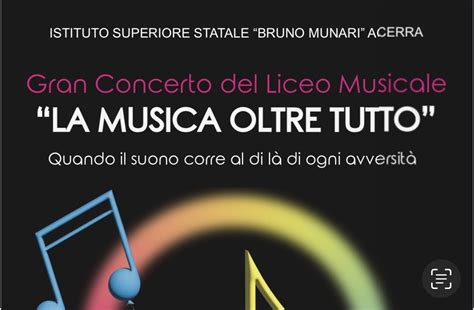 Stasera La Musica Oltre Tutto Le Note Degli Allievi Del Liceo