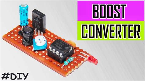 How To Make DC Boost Converter Using 555 Timer Ic YouTube