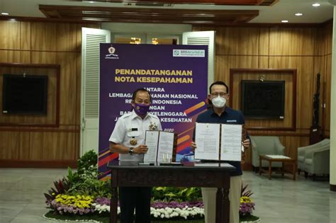 Tingkatkan Kualitas SDM BPJS Kesehatan Teken MoU Dengan Lemhannas