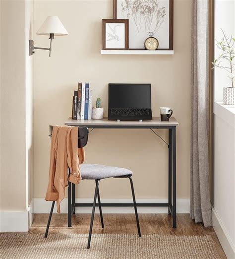 Hoppa Bureau Computertafel Smalle Bureautafel 80 X 50 X 75 Cm