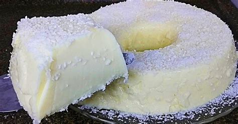 Pudim De Coco Sem Ovo E Sem Forno Pura Del Cia Receitas F Ceis E