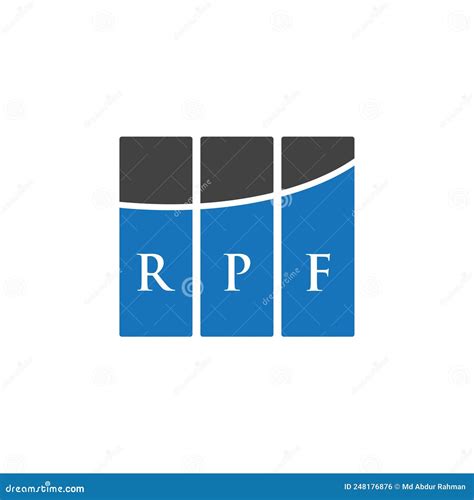 Rof Letter Logo Design On White Background Rof Creative Initials