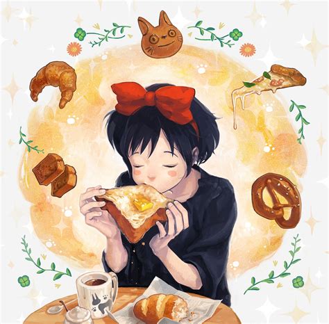 Kiki In The Bakery Studio Ghibli Geeky Things Pinterest Studio