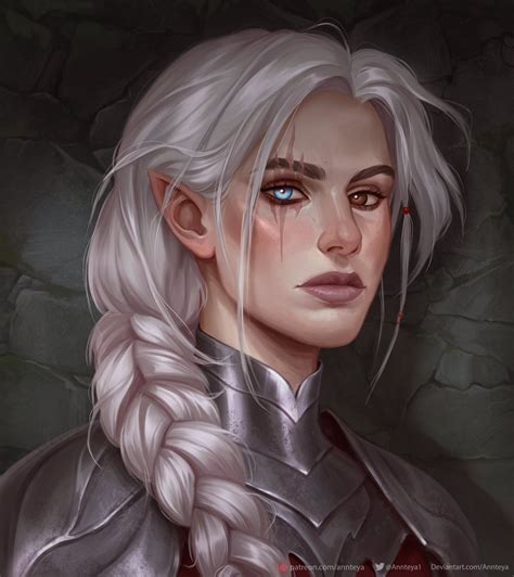 Melana by @Annteya1 : r/armoredwomen