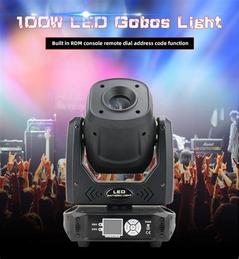 100W Mini LED Gobo Moving Head Spot Light China LED PAR And LED