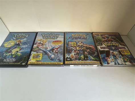 Pokemon Movie Dvd Collection New All Seasons Original Release Movies