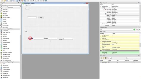 Creating A User Interface In Qt Designer Youtube