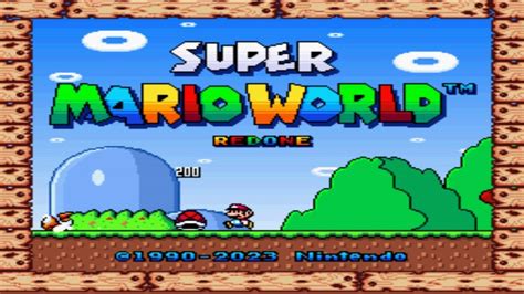 Super Mario World Redone Hack De Super Mario World SNES YouTube