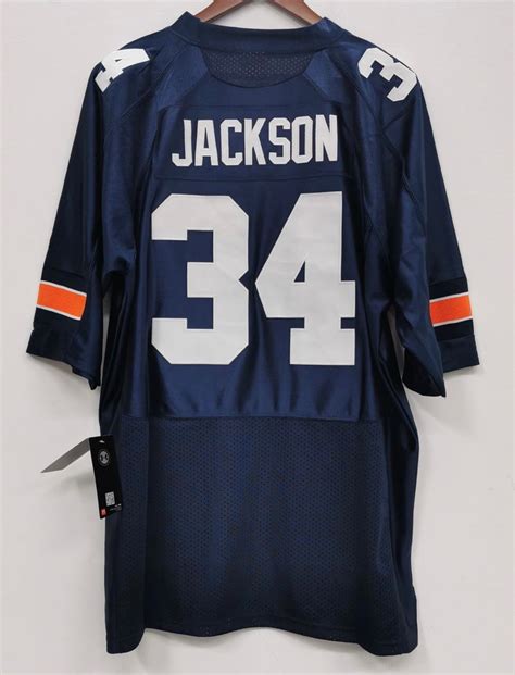 Bo Jackson Auburn Tigers Jersey Blue – Classic Authentics