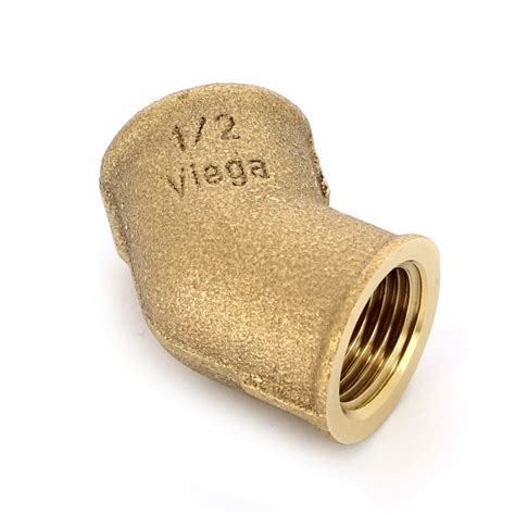 Угол 45 град. В Viega 1/2" бронза | 320690, купить в Санкт-Петербурге ...