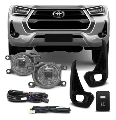 Kit Farol Milha Hilux 2021 2022 2023 Full Led 6500k Completo