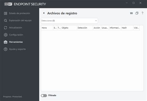 Archivos de registro ESET Endpoint Security Ayuda en línea de ESET