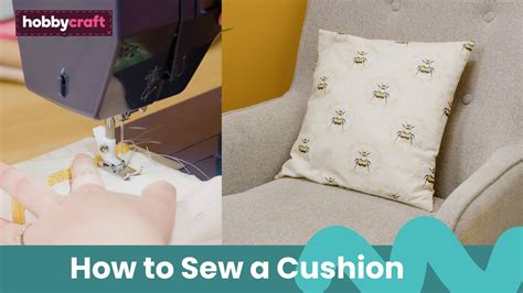 How To Make A Cushion Cover Sewing Hobbycraft Youtube